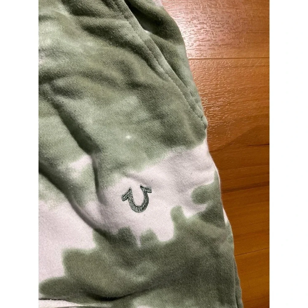 Mens True Religion Great Revolt Tie Dye Drawstring Sweatpants